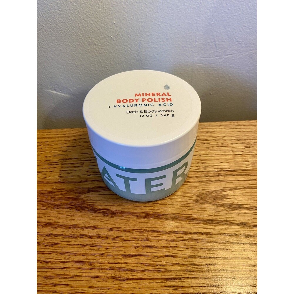 Bath And Body Works Mineral Body Polish & Hyaluronic Acid Body Scrub New 12oz - Picture 3 of 9